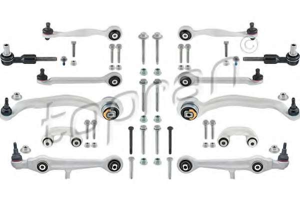 Комлектующее руля, подвеска колеса