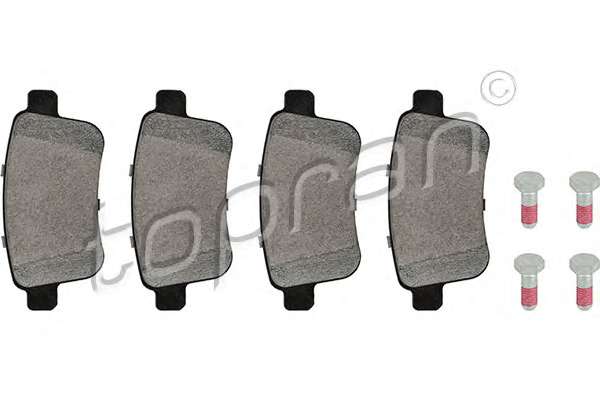 Комплект тормозных колодок, дисковый тормоз