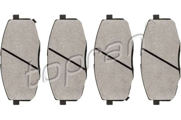 Комплект тормозных колодок, дисковый тормоз