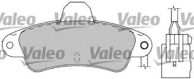 Комплект тормозных колодок, дисковый тормоз