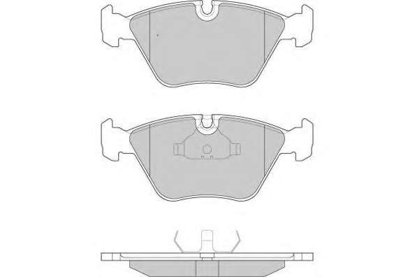 Комплект тормозных колодок, дисковый тормоз