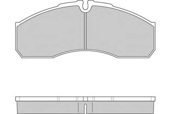 Комплект тормозных колодок, дисковый тормоз