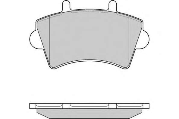 Комплект тормозных колодок, дисковый тормоз