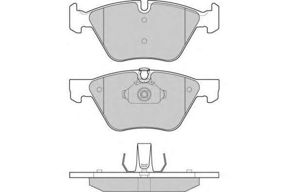 Комплект тормозных колодок, дисковый тормоз