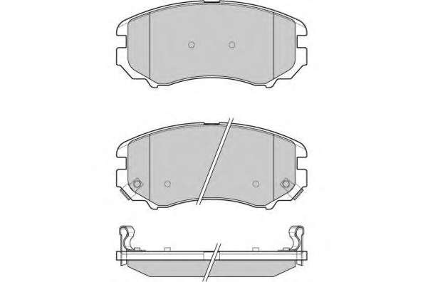 Комплект тормозных колодок, дисковый тормоз