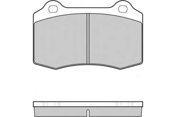 Комплект тормозных колодок, дисковый тормоз