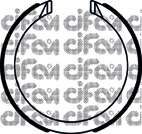 CIFAM SSANGYONG К-т колодок ручного гальма Rexton,Kyron,Actyon