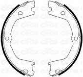 Комплект тормозных колодок, стояночная тормозная система