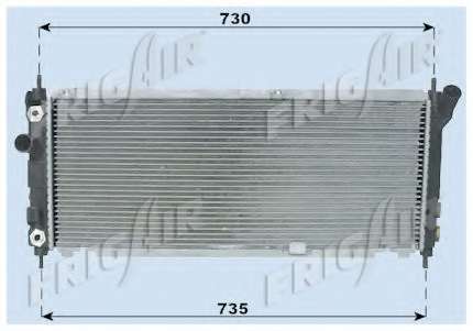 Радиатор, охлаждение двигателя