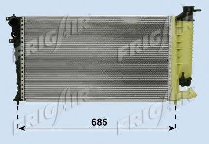 Радиатор, охлаждение двигателя