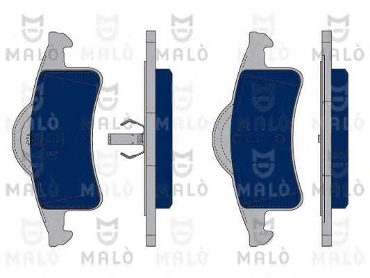 Комплект тормозных колодок, дисковый тормоз