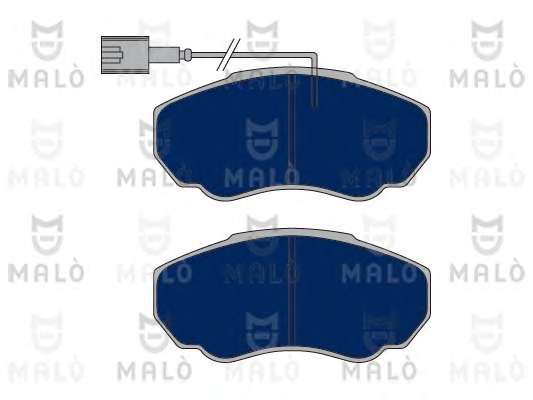 Комплект тормозных колодок, дисковый тормоз
