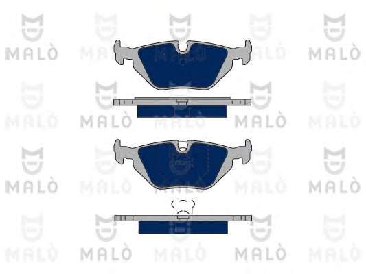 Комплект тормозных колодок, дисковый тормоз