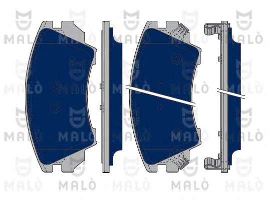 Комплект тормозных колодок, дисковый тормоз