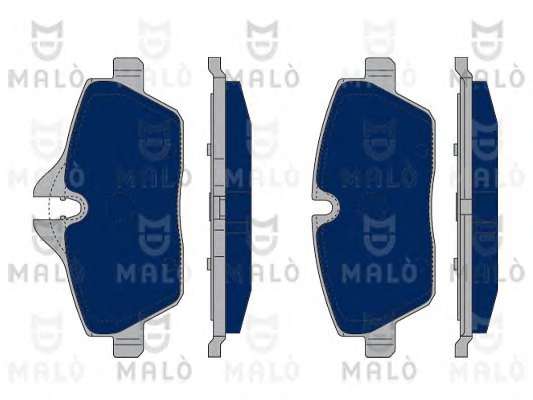 Комплект тормозных колодок, дисковый тормоз