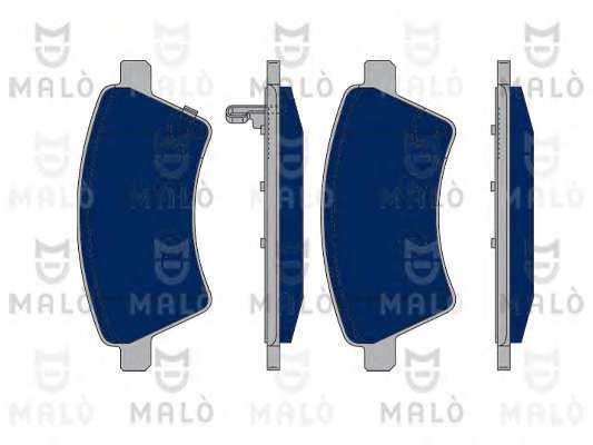 Комплект тормозных колодок, дисковый тормоз