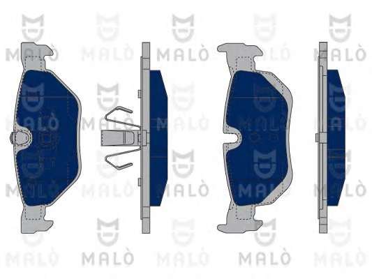 Комплект тормозных колодок, дисковый тормоз