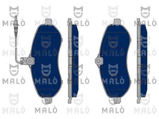 Комплект тормозных колодок, дисковый тормоз