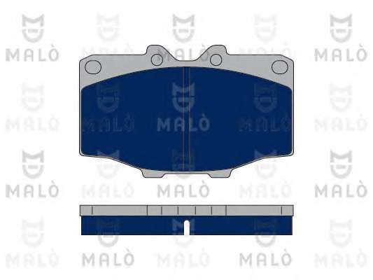 Комплект тормозных колодок, дисковый тормоз