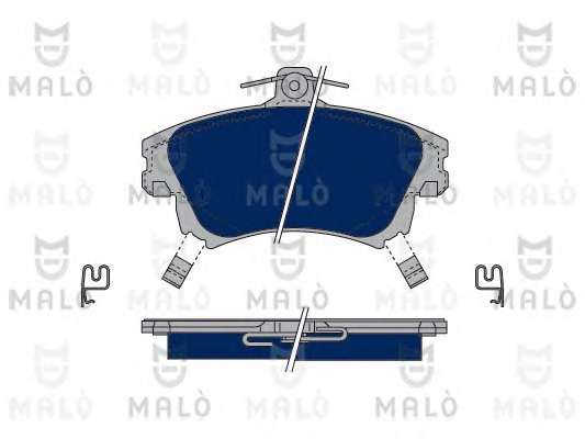 Комплект тормозных колодок, дисковый тормоз