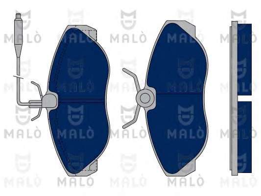 Комплект тормозных колодок, дисковый тормоз