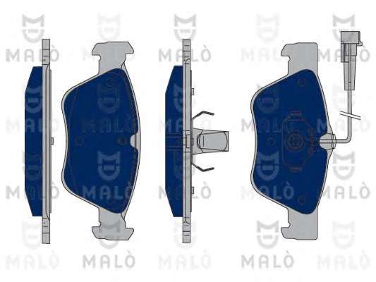 Комплект тормозных колодок, дисковый тормоз