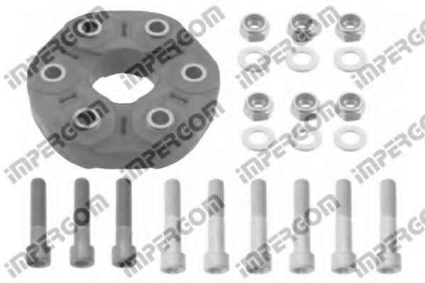 Шарнир, продольный вал