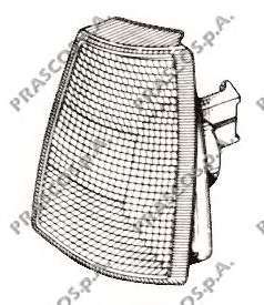 Рассеиватель, фонарь указателя поворота