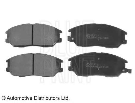 Комплект тормозных колодок, дисковый тормоз