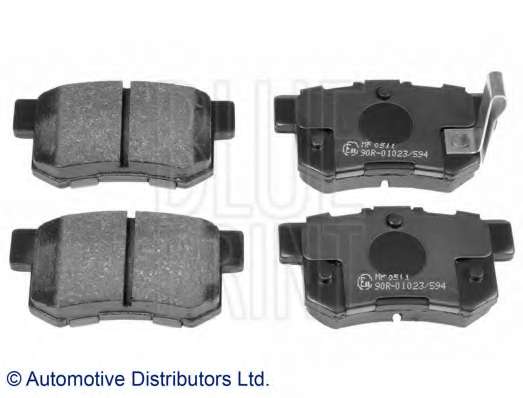 Комплект тормозных колодок, дисковый тормоз