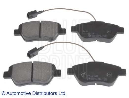 BLUE PRINT CITROEN гальмів.колодки передн.Nemo,Fiat Fiorino,Peugeot 07-