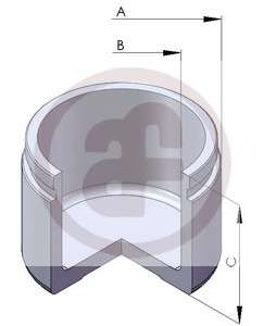 Поршень супорта MAZDA 626/H-1/RX/GALANT (41х45,3мм) 91-