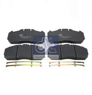 Комплект тормозных колодок, дисковый тормоз