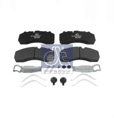 Комплект тормозных колодок, дисковый тормоз