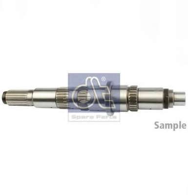 Вторичный вал, ступенчатая коробка