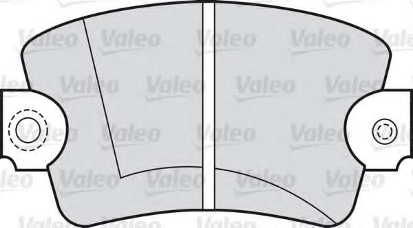 Комплект тормозных колодок, дисковый тормоз