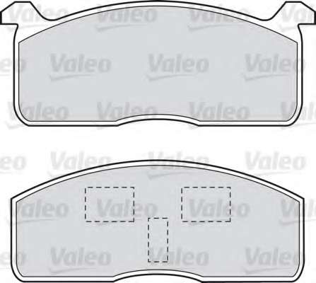 Комплект тормозных колодок, дисковый тормоз