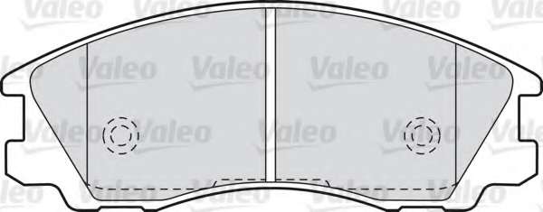Комплект тормозных колодок, дисковый тормоз