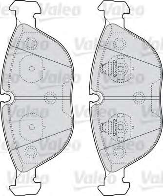 Комплект тормозных колодок, дисковый тормоз