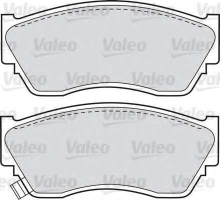 Комплект тормозных колодок, дисковый тормоз
