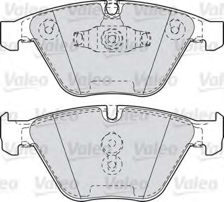 Комплект тормозных колодок, дисковый тормоз
