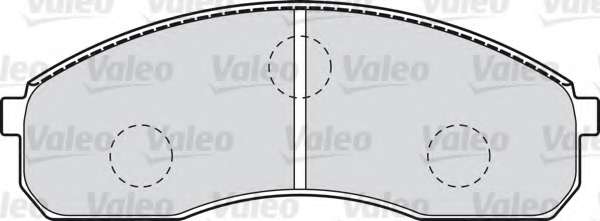 Комплект тормозных колодок, дисковый тормоз