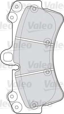 Комплект тормозных колодок, дисковый тормоз