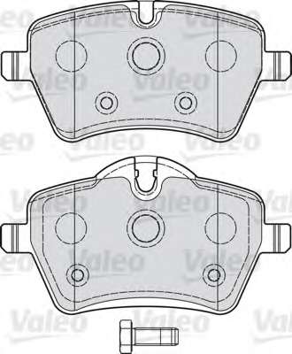 Комплект тормозных колодок, дисковый тормоз