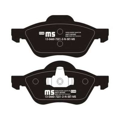 Комплект тормозных колодок, дисковый тормоз