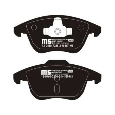 Комплект тормозных колодок, дисковый тормоз