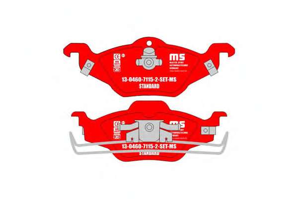 Комплект тормозных колодок, дисковый тормоз