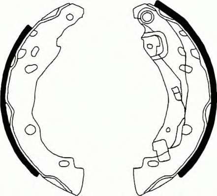 Комплект тормозных колодок