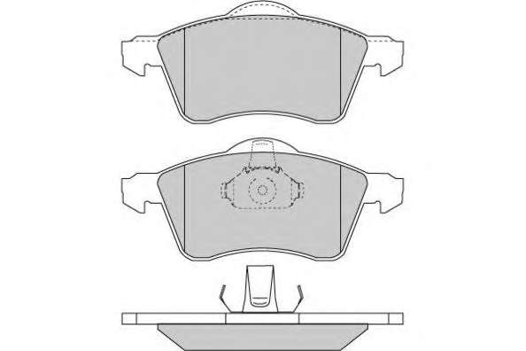 Комплект тормозных колодок, дисковый тормоз
