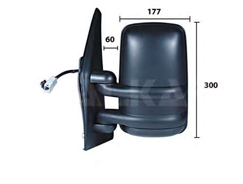 LUSTERKO ZEWNКTRZNE NISSAN INTERSTAR 04.02-08.03 LE